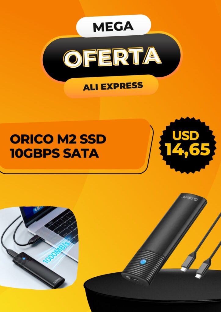 Orico M2 SSD 10GB SATA a partir de $14,65